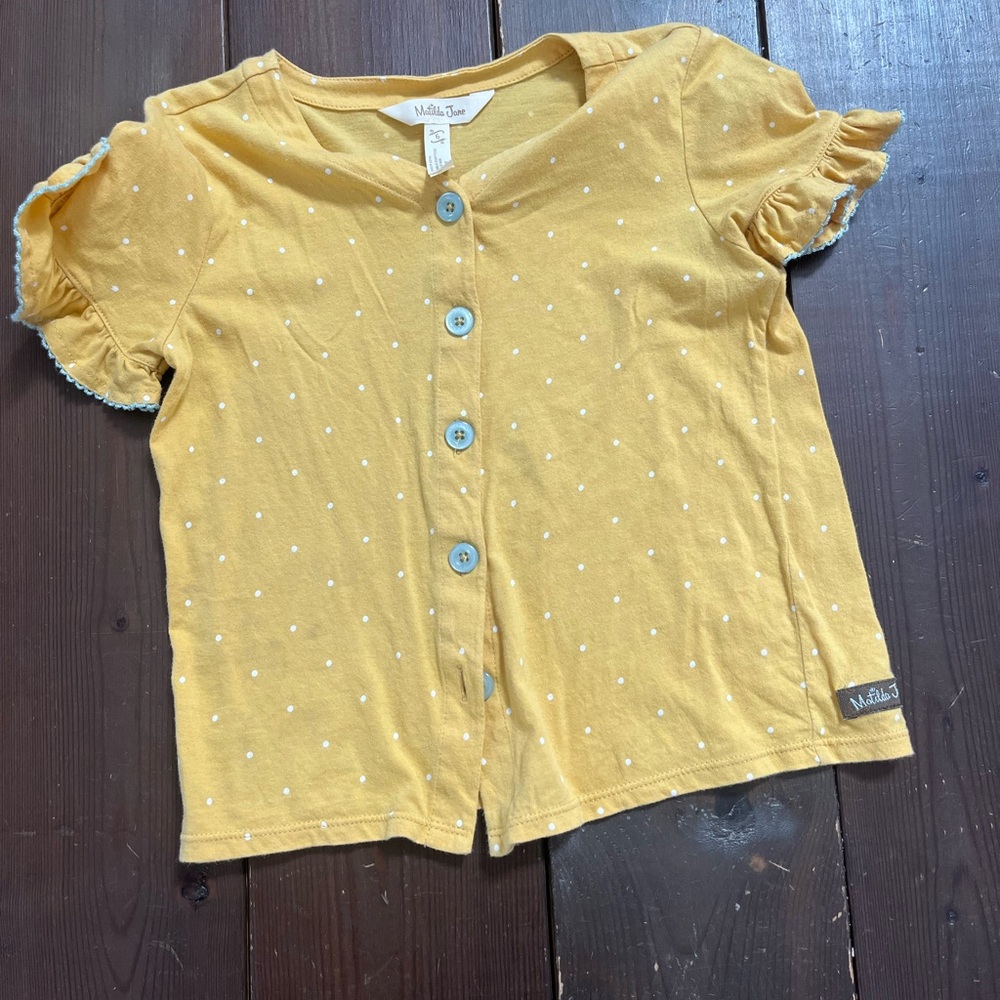 Size 6 Matilda Jane Wonderment Don’t Stop Dancing Tee